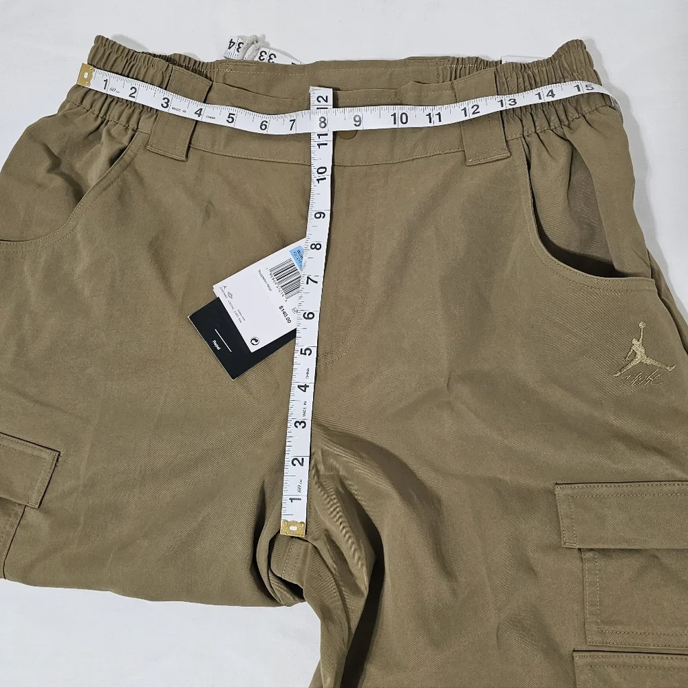 Jordan Utility Cargo Pants Women’s Medium Loose Fit Tan NWT - Picture 9 of 11